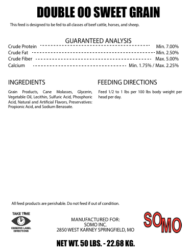 DOUBLE OO 7% SWEET GRAIN - 50#