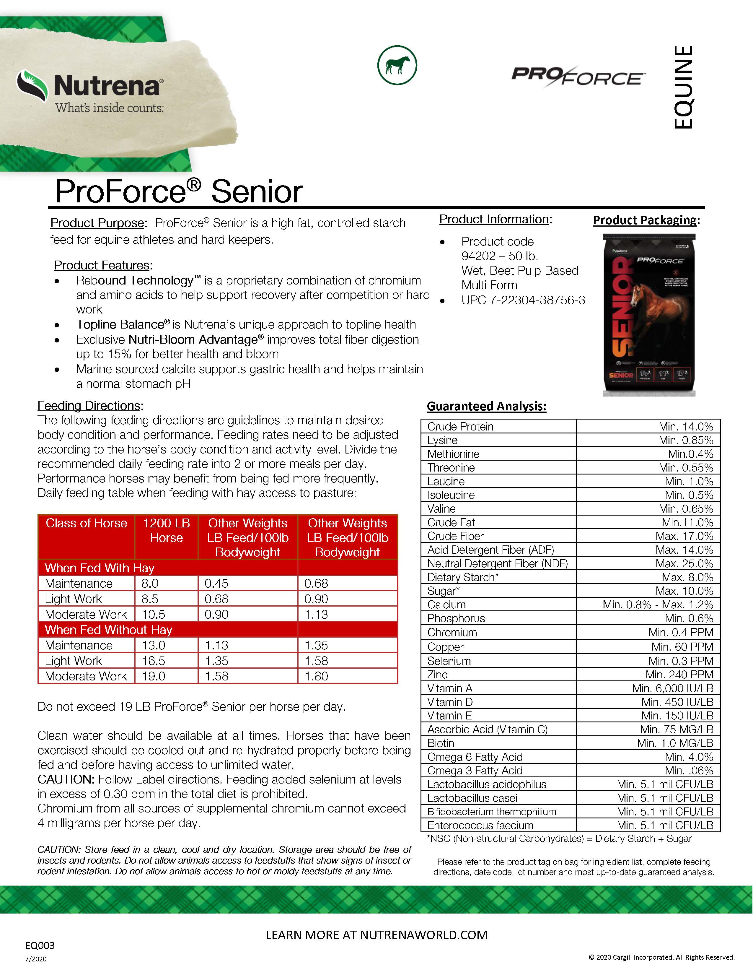 PROFORCE SENIOR