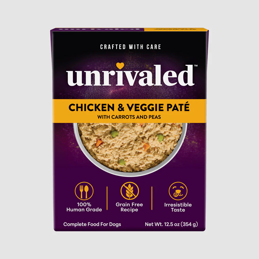 UNRIVALED CHICKEN & VEGGIE PATE - 12.5 OZ