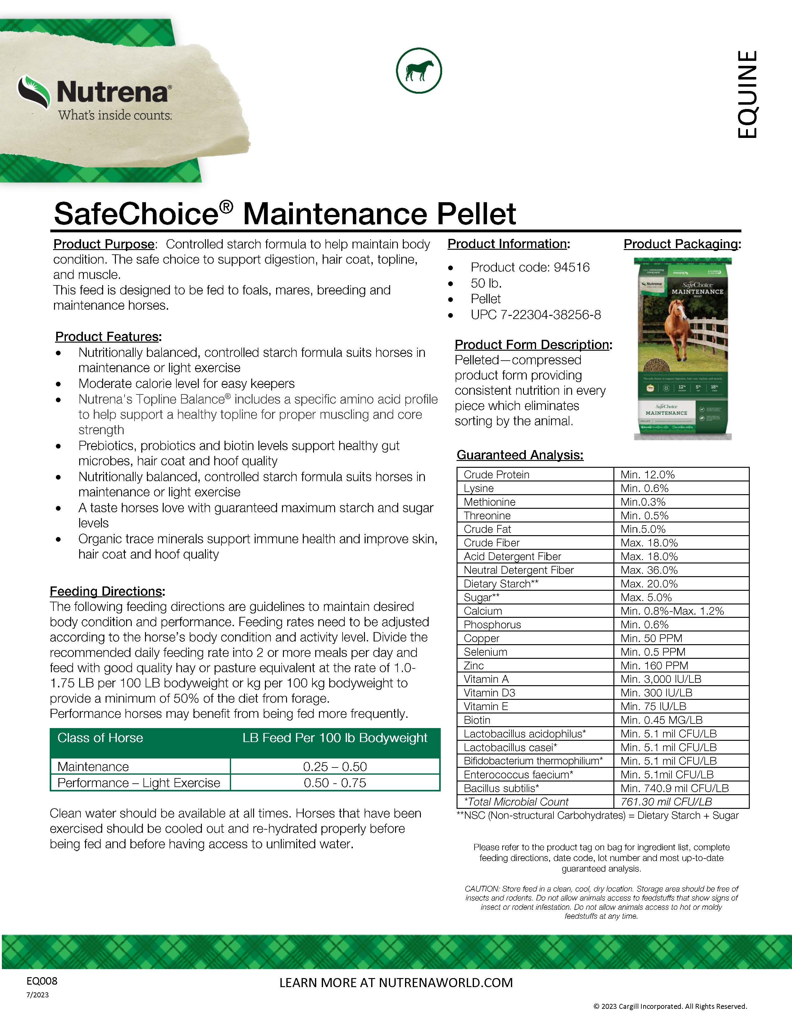 SAFECHOICE MAINTENANCE