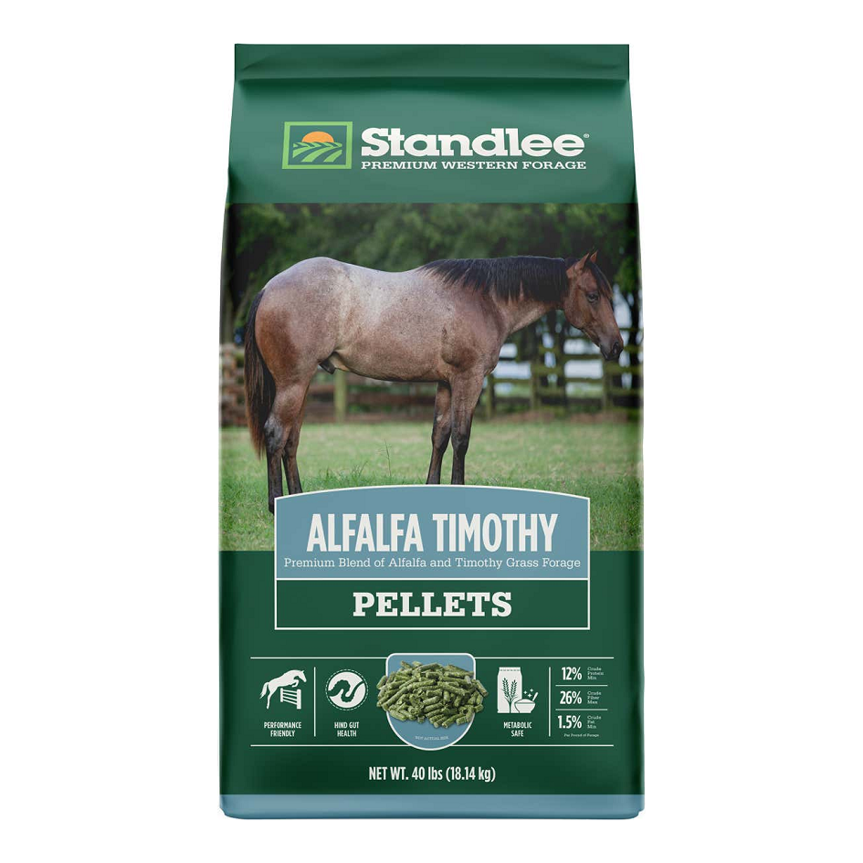 STANDLEE ALFALFA TIMOTHY PELLETS - 40#