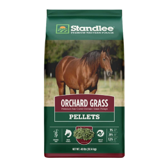 STANDLEE ORCHARD GRASS PELLETS 40LB