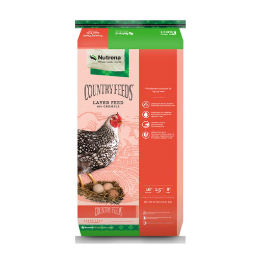 COUNTRY FEEDS 16% LAYER CRUMBLE