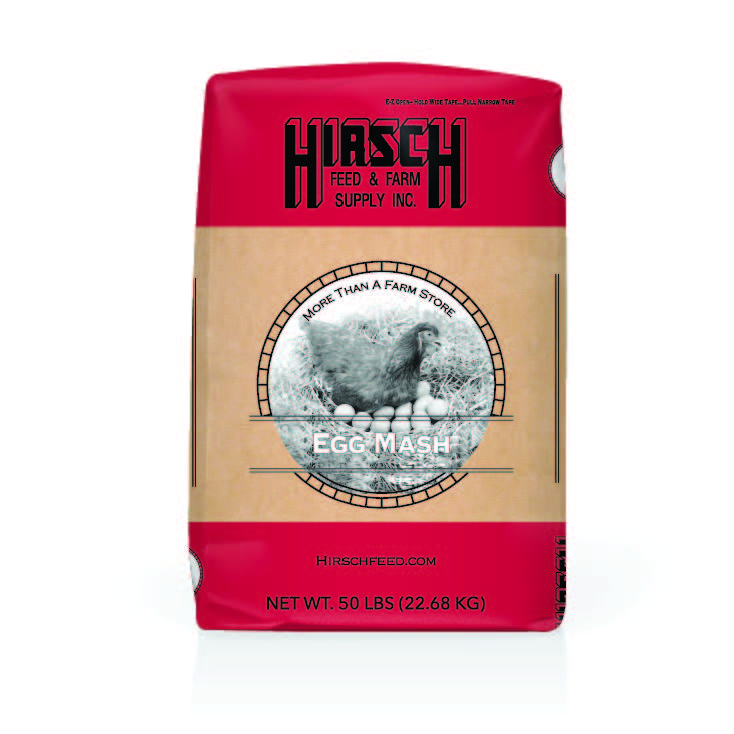 HIRSCH'S 17% EGG MASH - 50#