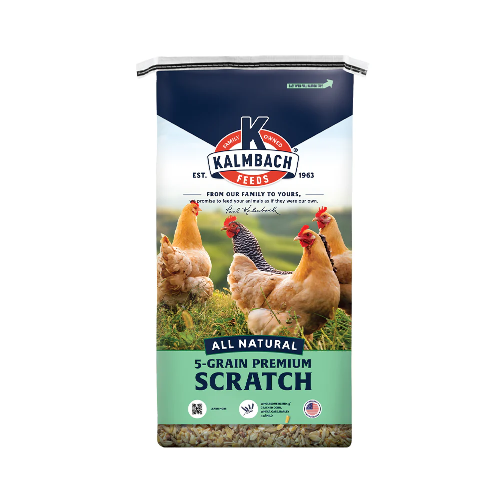 KALMBACH ALL NATURAL 5-GRAIN PREMIUM SCRATCH - 50#
