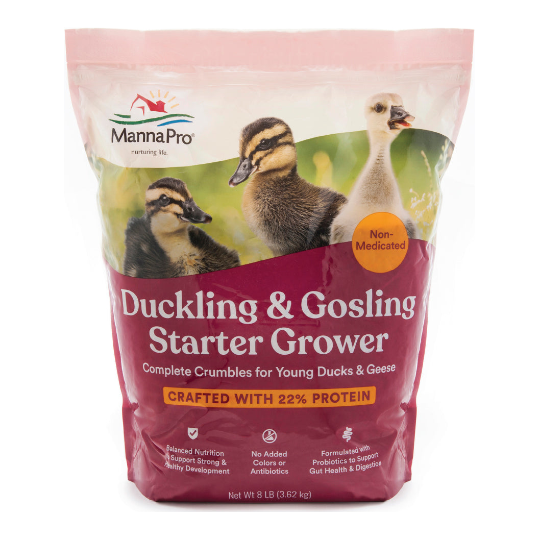 MANNA PRO 22% DUCK & GOSLING STARTER 8LB