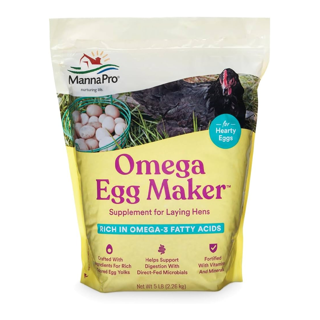 MANNA PRO OMEGA EGG MAKER 5LB