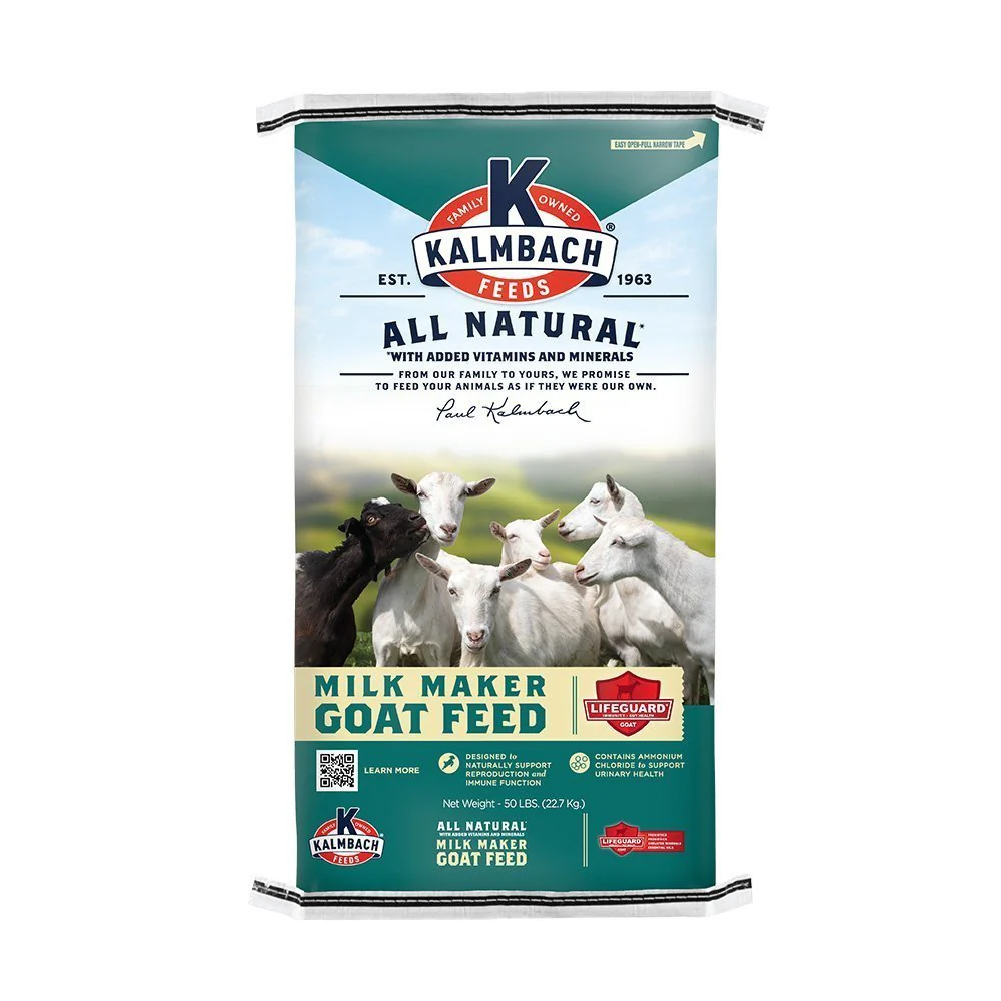 KALMBACH MILK MAKER LACTATING GOAT FEED - 50#